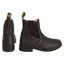 Hy Equestrian Fleece Lined Wax Leather Jodhpur Boot - Brown