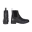 Hy Equestrian Fleece Lined Wax Leather Zip Jodhpur Boot - Black