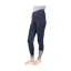 Hy Sport Active Ladies Riding Tights - Midnight Navy/Pencil Point Grey