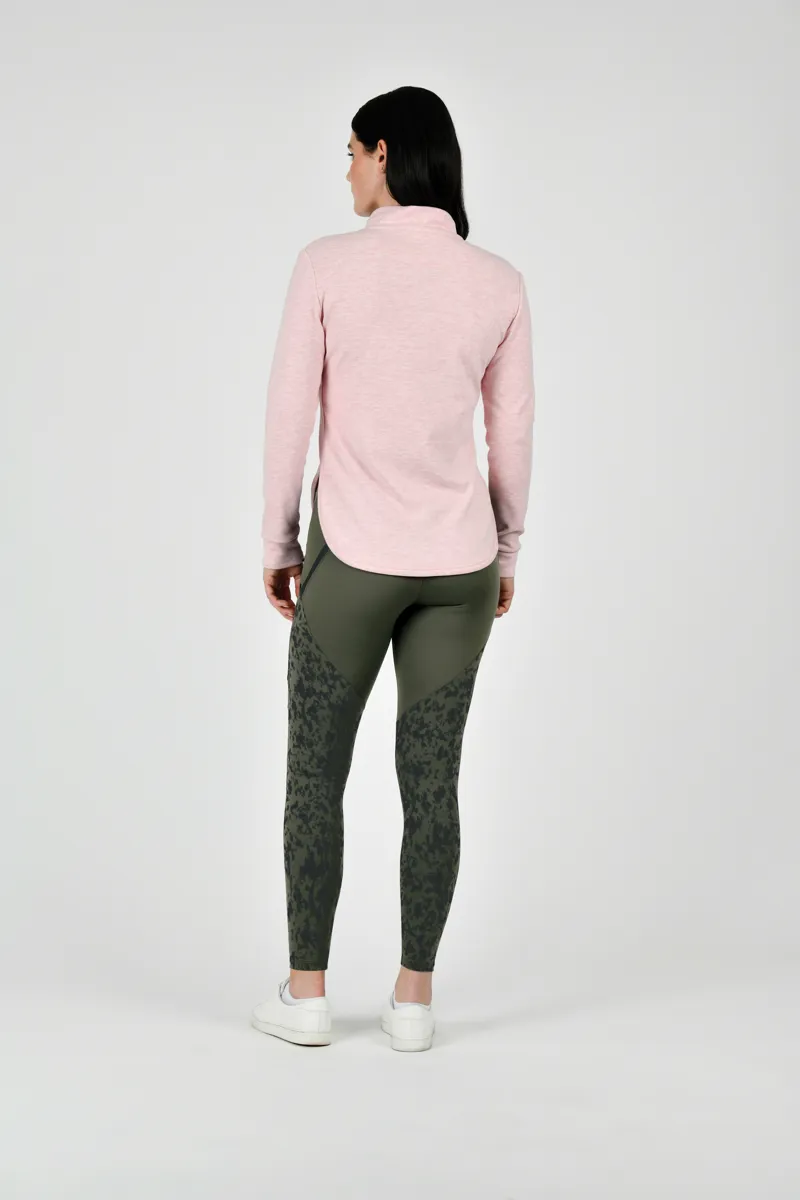 WeatherBeeta London Layer Long Sleeve Top - Blush-1