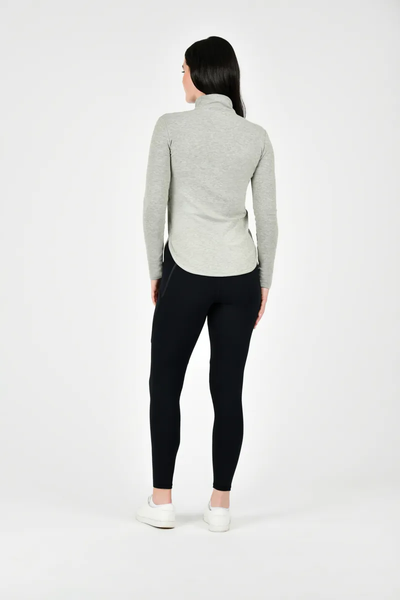 WeatherBeeta London Layer Long Sleeve Top - Dusty Olive-2