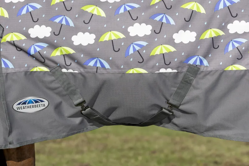 WeatherBeeta ComFiTec Essential Standard Neck 0g Rug - Umbrella Print-3