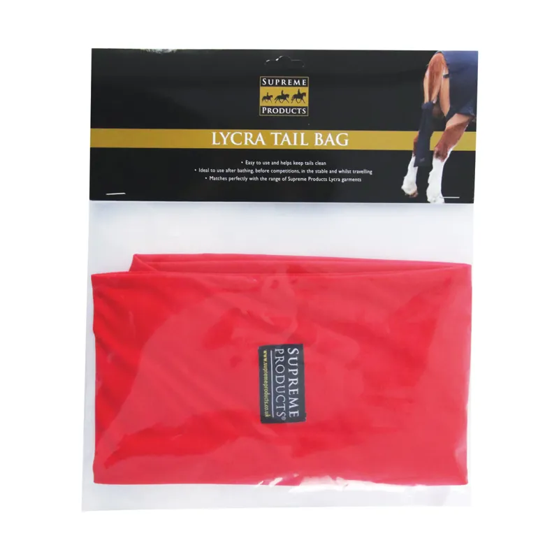 Supreme Products Lycra Tail Bag - Red
