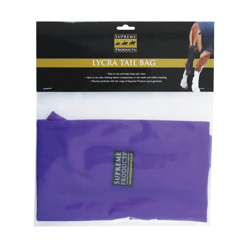 Supreme Products Lycra Tail Bag - Purple