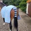 Supreme Products Dotty Fleece Tail Guard - Beautiful Blue