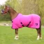 Hy Equestrian Belton Fleece Rug - Navy/Pink