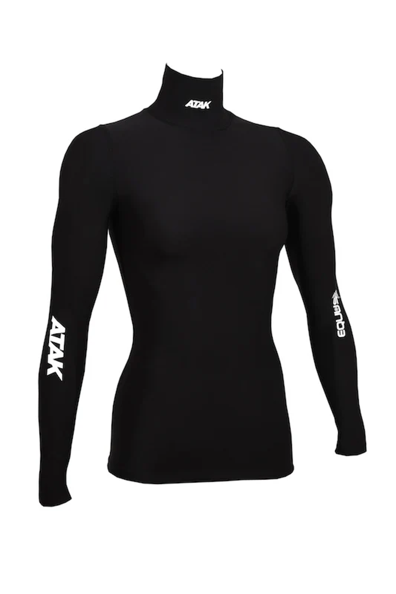 ATAK Unisex Equus Compression Shirt - Black-1