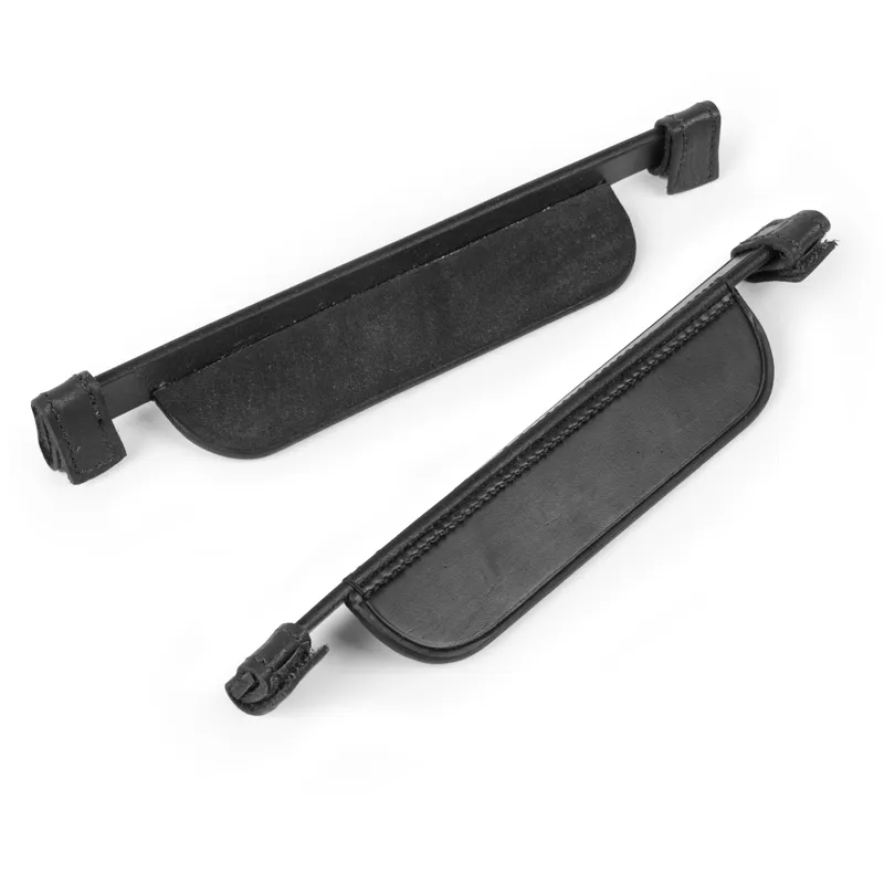 Shires Velociti GARA Leather Blinkers - Black