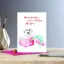 Deckled Edge Christmas Card Rosa - Merry Woofmas