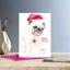 Deckled Edge Christmas Card Rosa - Happy Pugmas