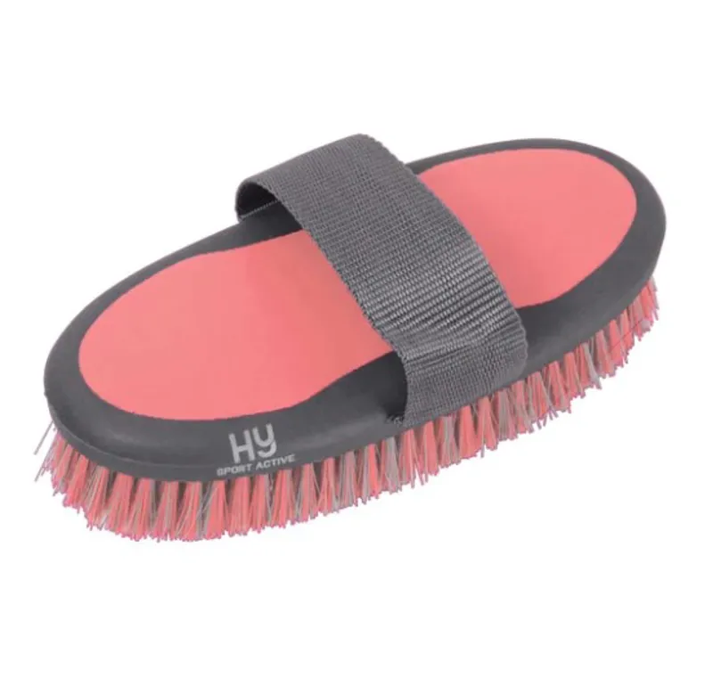 Hy Sport Active Body Brush - Coral Rose