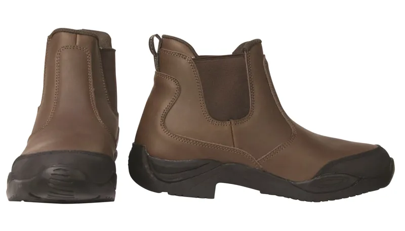 Hy Equestrian Crowden Jodhpur Boots - Brown