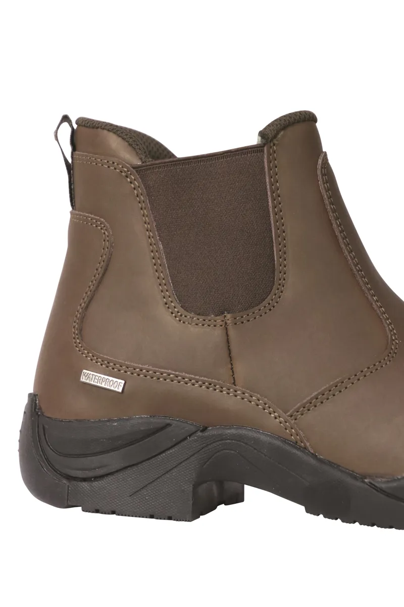 Hy Equestrian Crowden Jodhpur Boots - Brown-1
