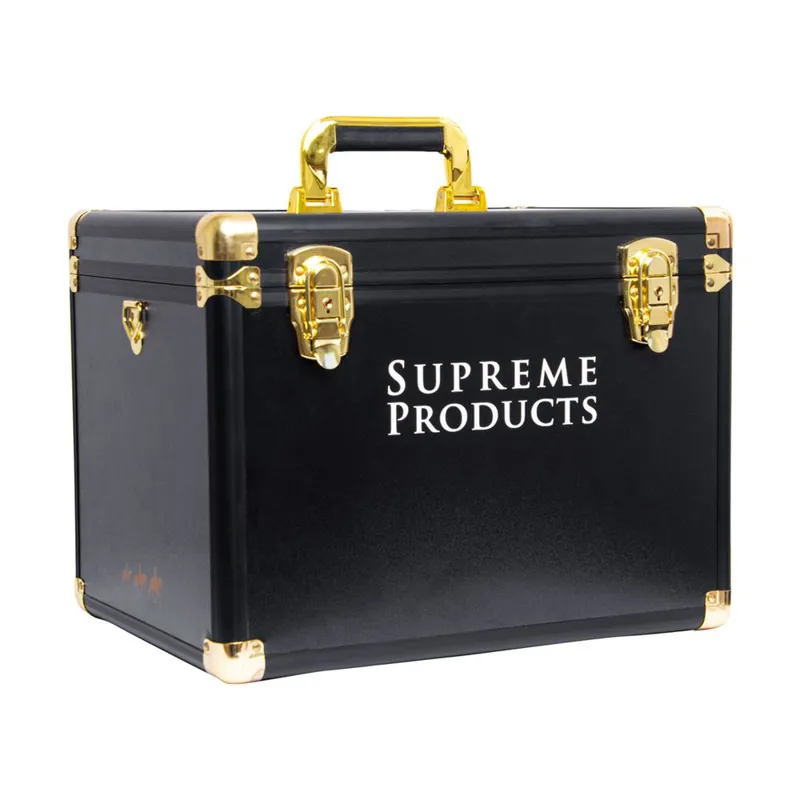 Supreme Products Pro Groom Hardshell Box - Black/Gold