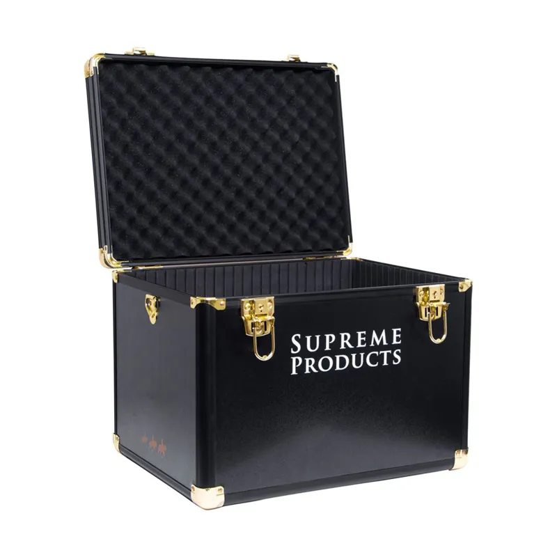 Supreme Products Pro Groom Hardshell Box - Black/Gold-2