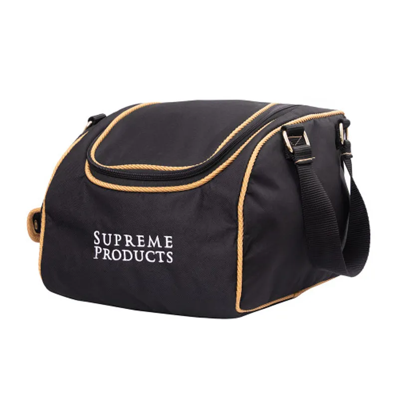 Supreme Products Pro Groom Riding Hat Bag - Black/Gold