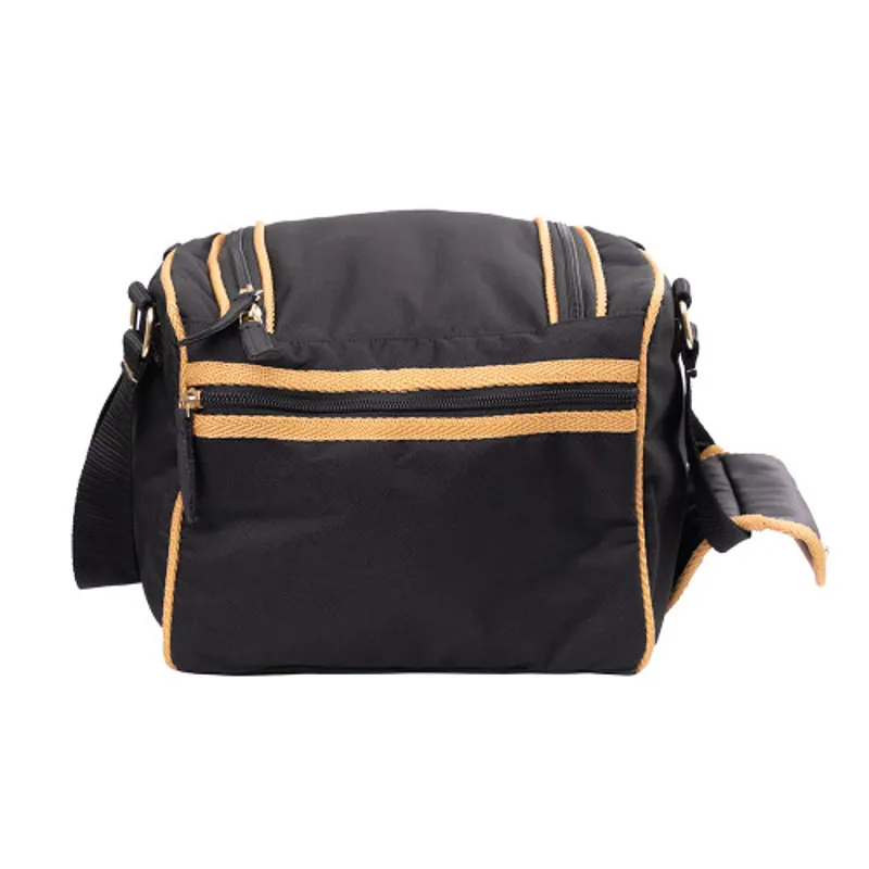 Supreme Products Pro Groom Riding Hat Bag - Black/Gold-1