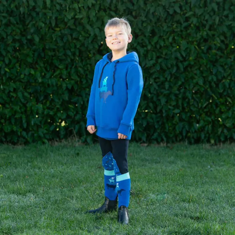 Little Knight Farm Collection Hoodie - Cobalt Blue-1