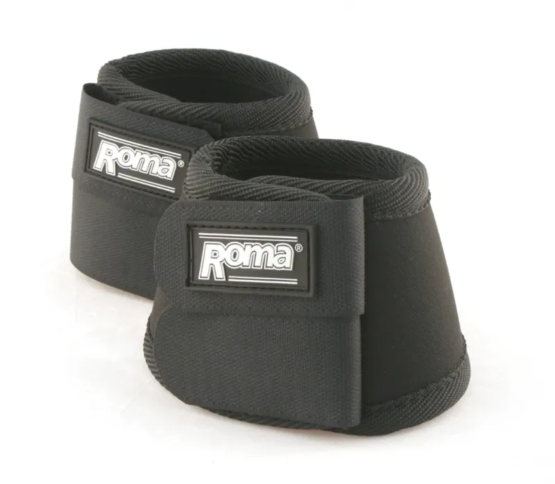 Roma Neoprene Bell Boots II - Black/Black