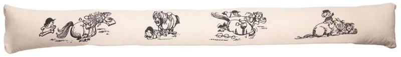 Hy Equestrian Thelwell Collection Draught Excluder - Beige