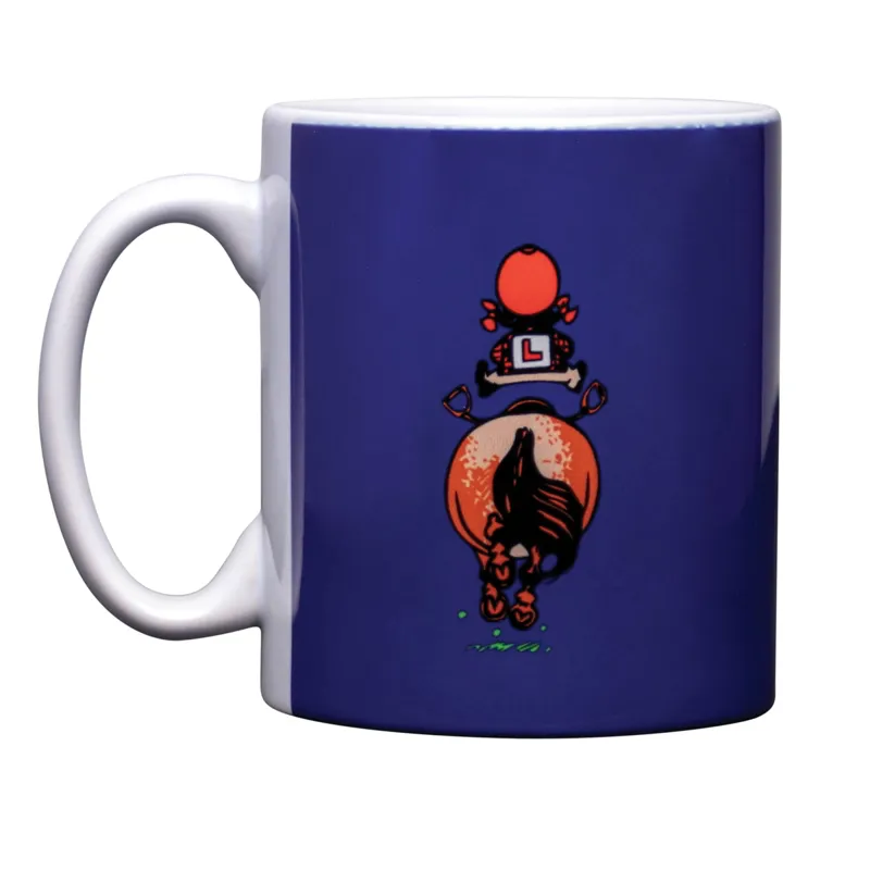 Hy Equestrian Thelwell Collection Mug - Navy