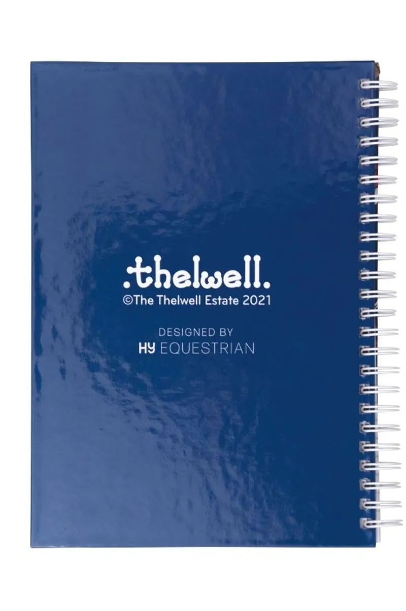 Hy Equestrian Thelwell Collection Race Notebook - Cobalt Blue-2