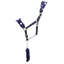 Supreme Products Dotty Fleece Head Collar and Lead Rope - Noble Navy