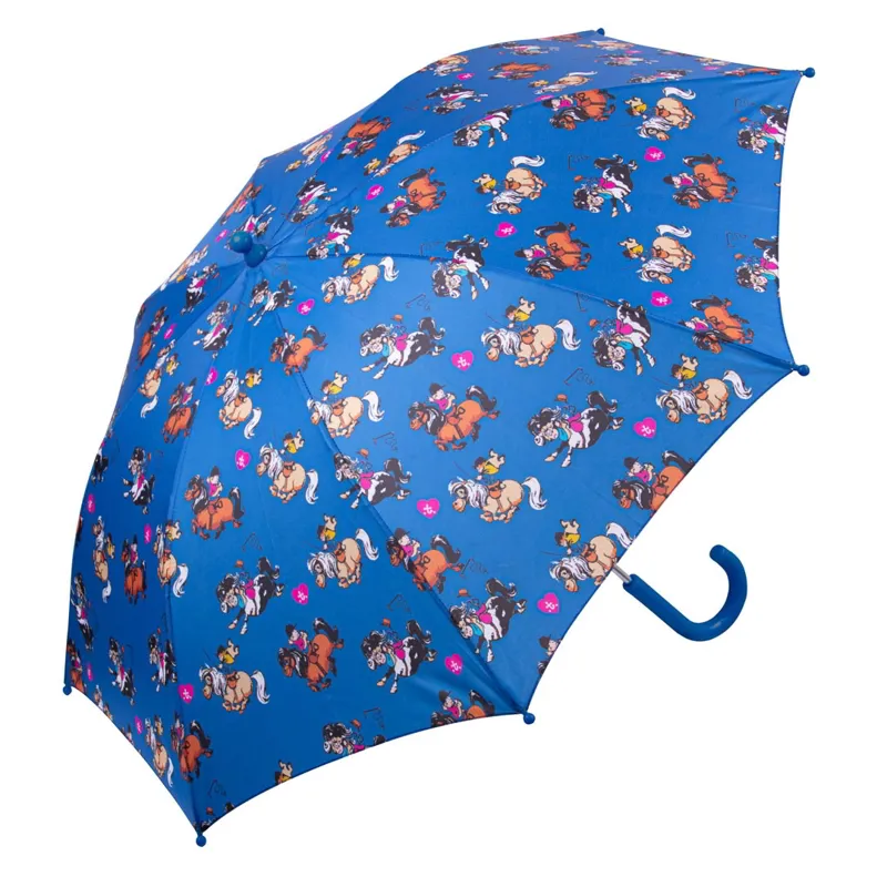 Hy Equestrian Thelwell Collection Race Umbrella - Cobalt Blue