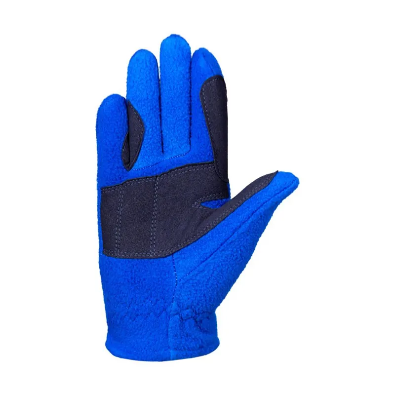Little Knight Farm Collection Fleece Gloves - Cobalt Blue-1