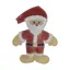 Benji and Flo Natural Eco-Friends Dog Toy - Santa Claus