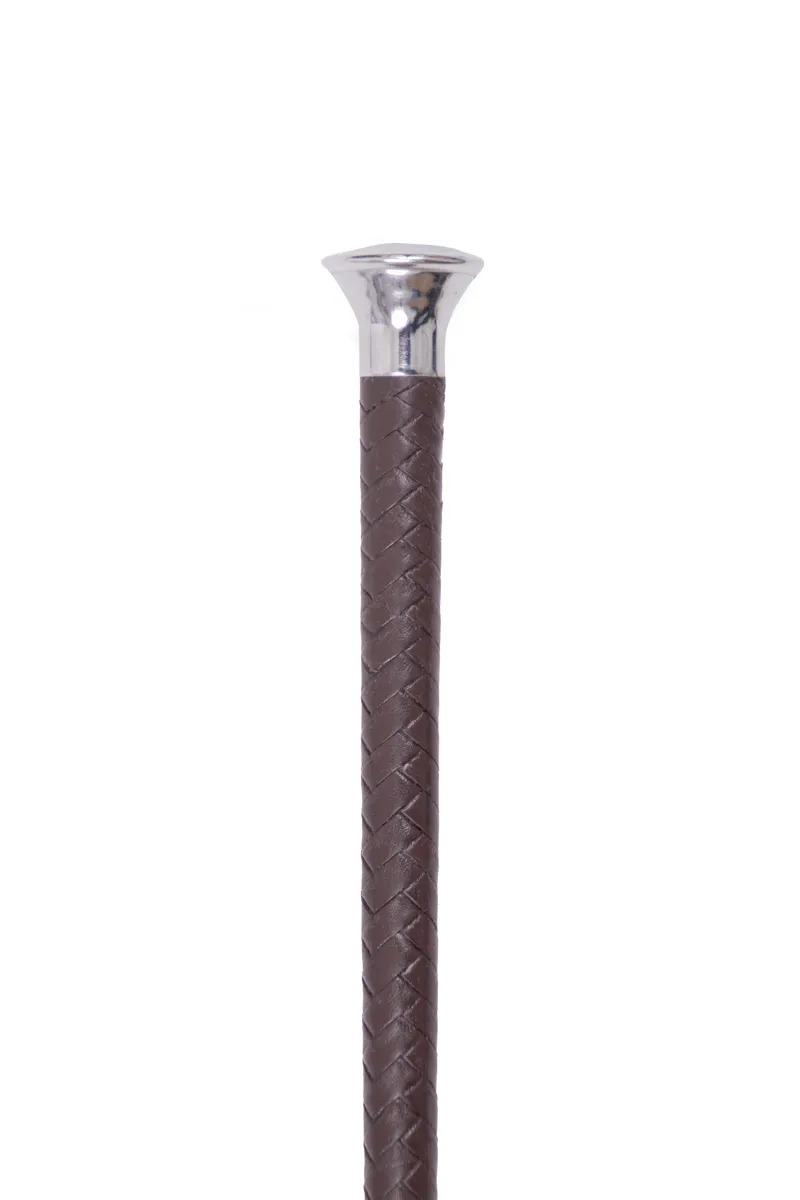 Supreme Products Plaited Show Cane - Brown-1