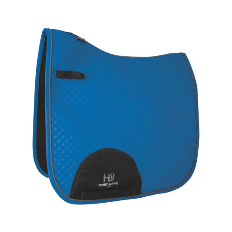 Hy Sport Active Dressage Saddle Pad - Jewel Blue