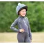 Hy Equestrian Stella Hat Cover - Charcoal/Mint