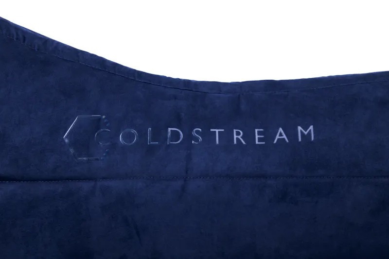 Coldstream Belford Suede GP Saddle Pad - Navy-1