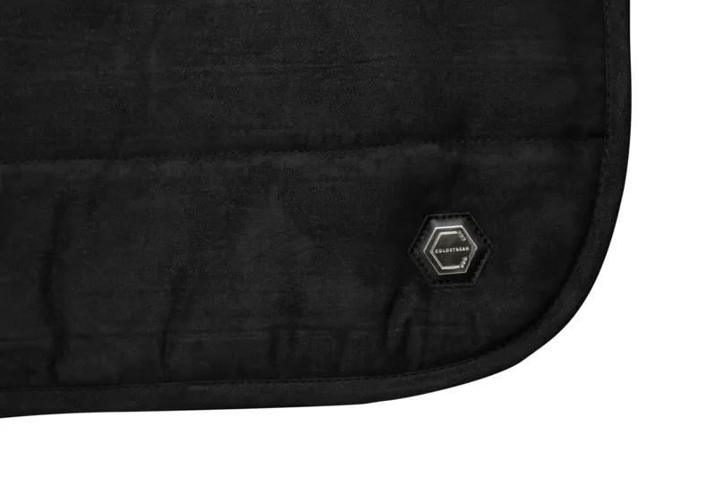Coldstream Belford Suede GP Saddle Pad - Black-3