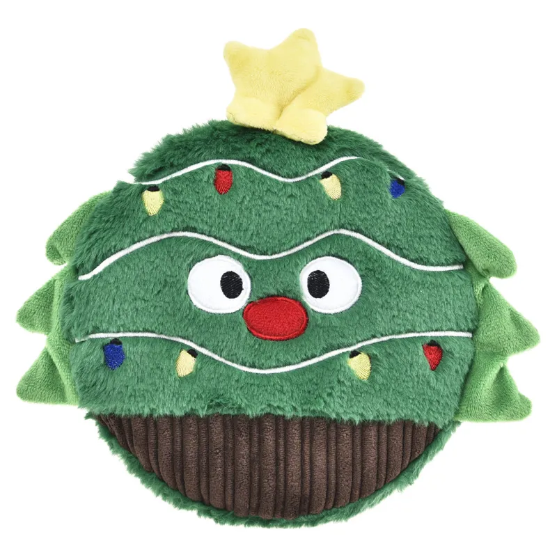 House of Paws Squeaker Dog Toy - Christmas Tree