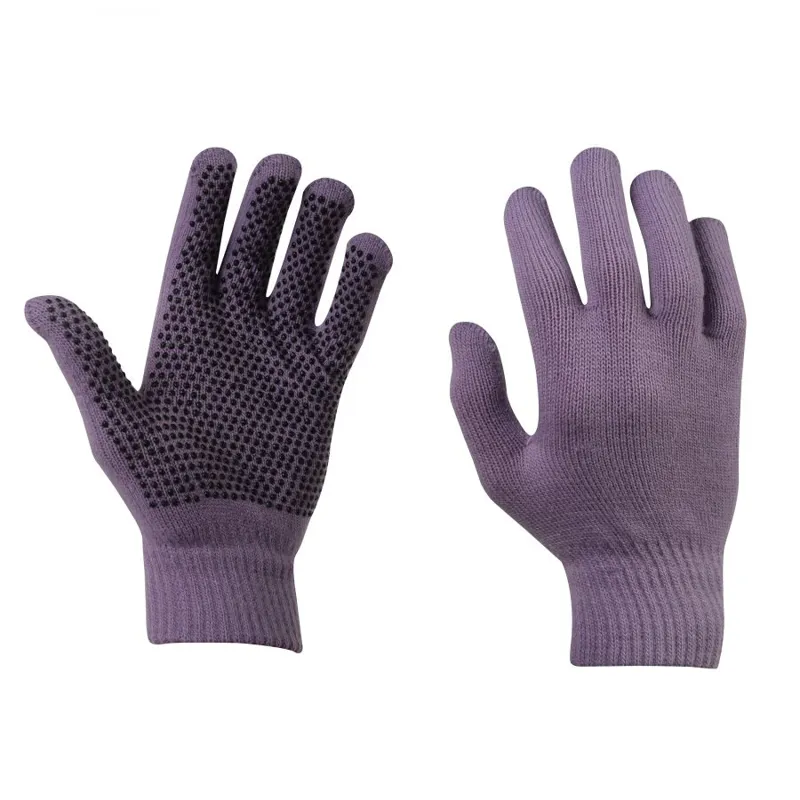 Dublin Magic Pimple Grip Riding Gloves - Purple
