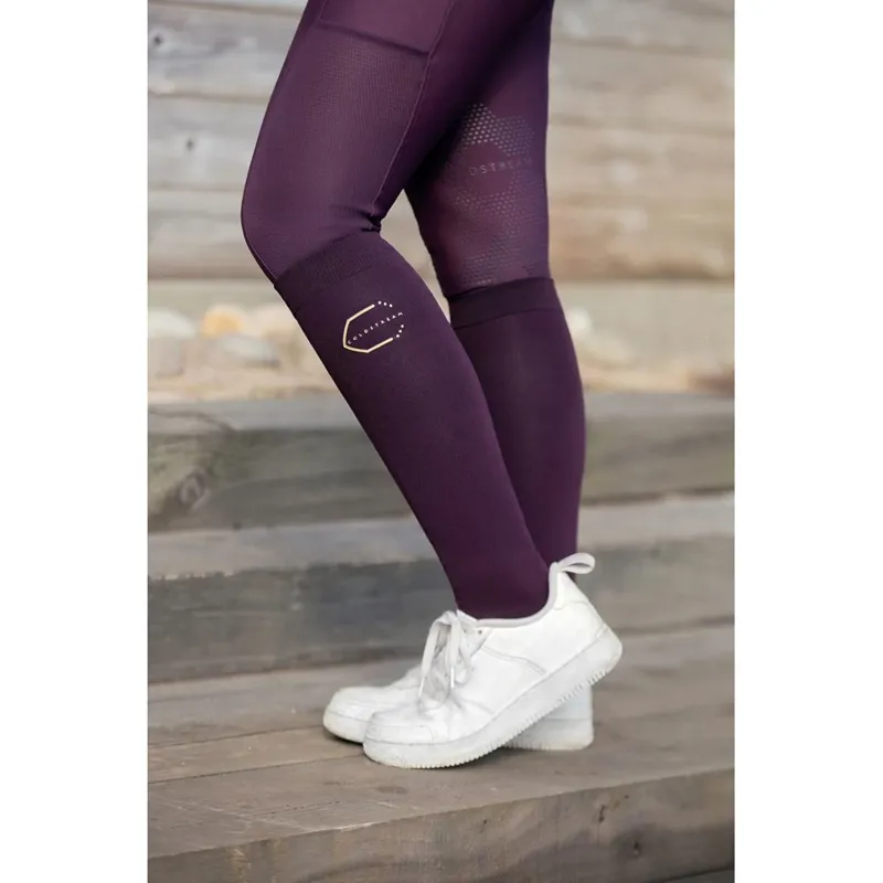 Coldstream Ednam Socks - Mulberry Purple-3