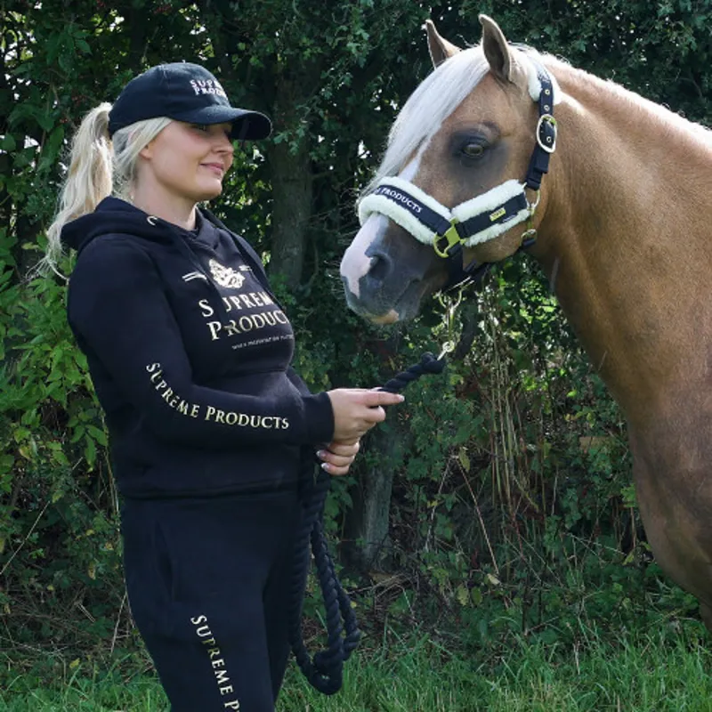 Supreme Products Active Show Rider Hoodie - Black/Gold-1