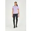Dublin Tabby Short Sleeve Riding Top - Mauve