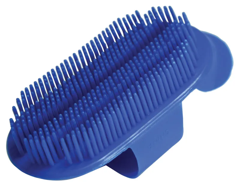 Roma Plastic Sarvis Curry Comb - Blue