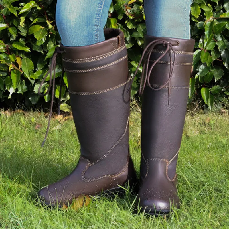 Hy Equestrian Tideswell Country Boot - Brown-1