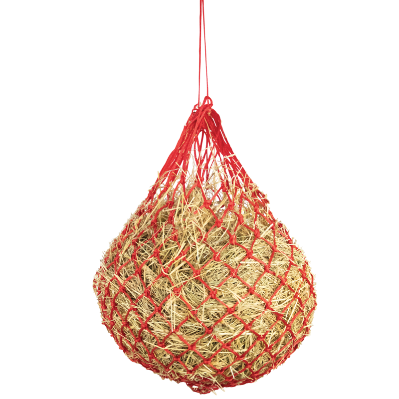 Hy Equestrian Slow Flow Mini Haynet - Red