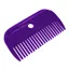 Roma Plastic Mane Comb - Purple