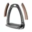 Horsena Swap Stirrup Extra Covers Set Of 4 - Dark Bronze