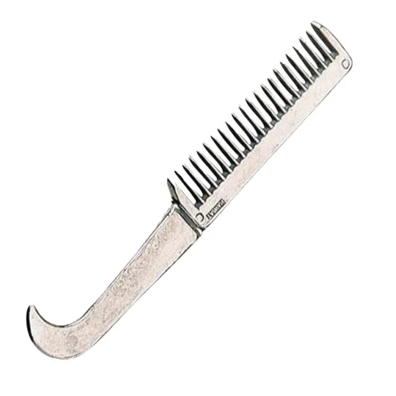 Roma Aluminium Mane Comb and Hoof Pick