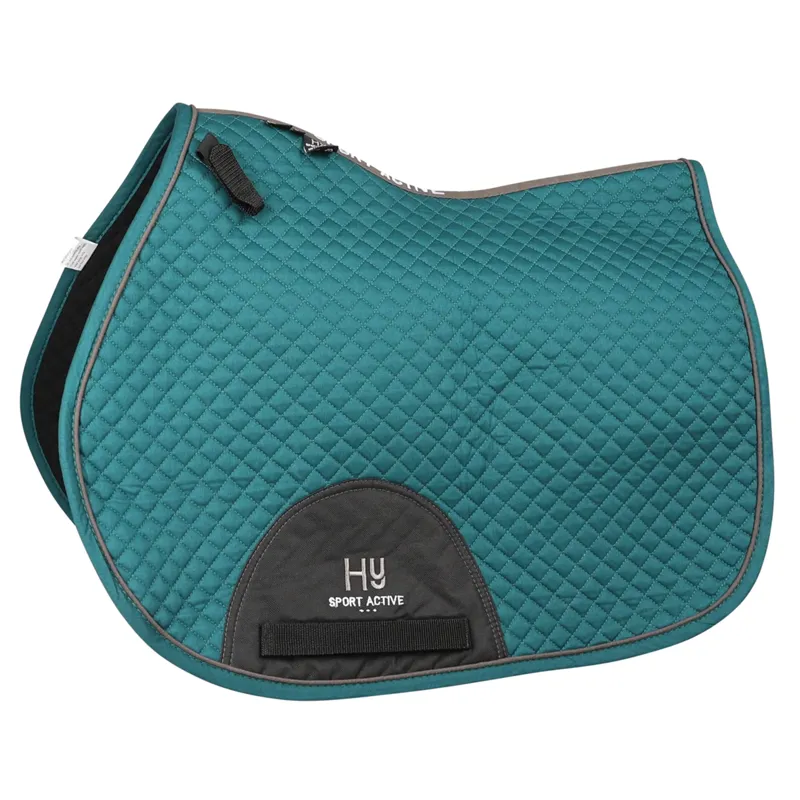 Hy Sport Active GP Saddle Pad - Alpine Green