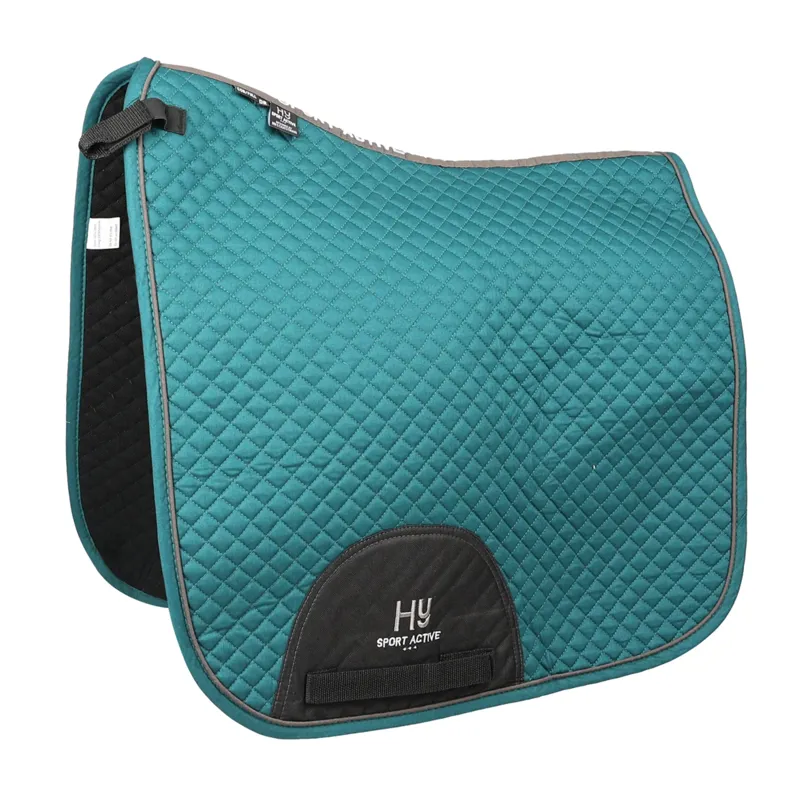 Hy Sport Active Dressage Saddle Pad - Alpine Green