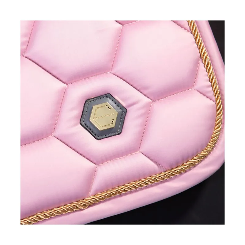 Coldstream Marygold Dressage Saddle Pad  - Blush Pink-1