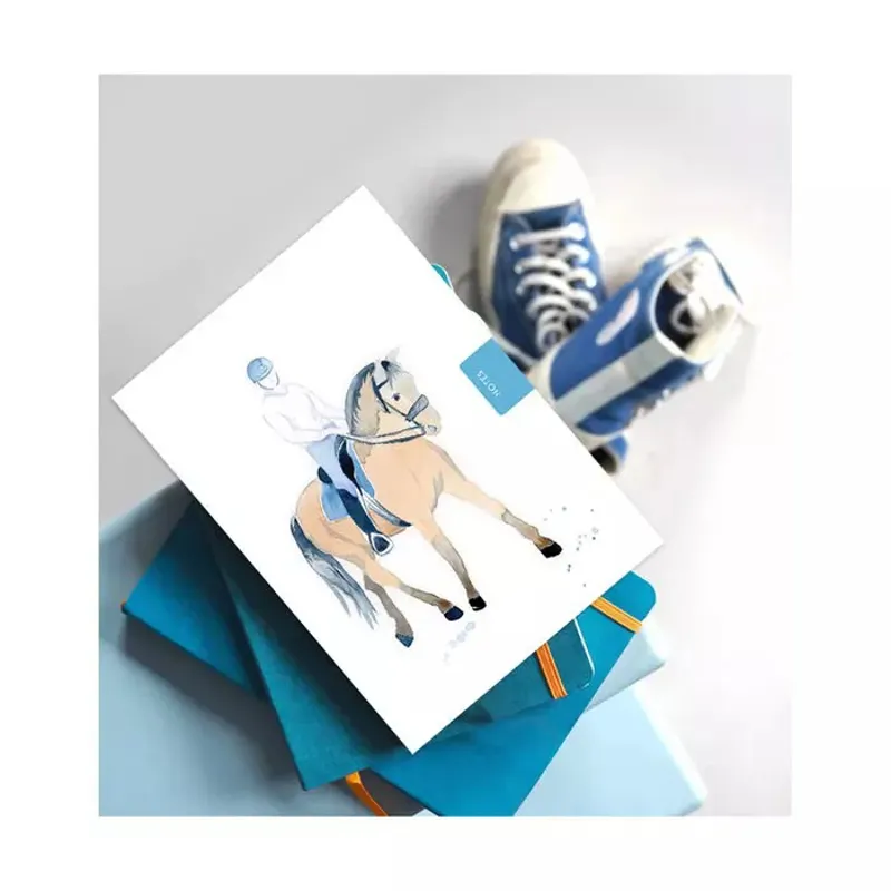 Deckled Edge Notebook - Working Horse-1